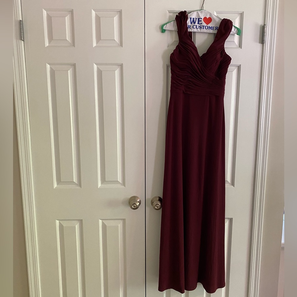 Maroon Dress